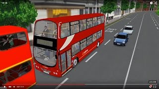 omsi 2 tour 580 LHD London bus 14 Putney Heath  Warren Street  Arriva Volvo B7TL [upl. by Feeney]