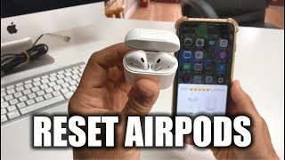 How To Reset your Apple AirPods  Hard Reset [upl. by Halimaj20]