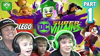 LEGO DC Villains Part 1 with HobbyFamilyGaming [upl. by Mosera]