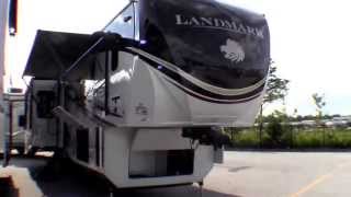 2015 Heartland Landmark Newport 365 Luxury Fifth Wheel video 1 of 2 [upl. by Yenahc]