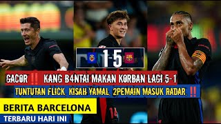 Gacor‼️Barca B4antai Villareal 51😱2 target Baru🔵Kisah Lamine Yamal🔴 Tuntutan Flick🔵Berita Barcelona [upl. by Notsnhoj93]