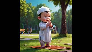 Lab Pe Aati Hai Dua Banke Tamanna Meri  Allama Iqbal  cartoon videos baby songs kids songs shorts [upl. by Eilujna]