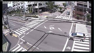 東淀川警察署前 交差点 ライブカメラ 集団ストーカー構成員がよく映ります！ 大阪市東淀川区集団ストーカー事件 [upl. by Eirased]