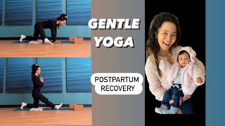 Gentle Yoga Sequence  Postpartum Yoga  Yoga for Recovery [upl. by Kriste]