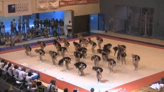 Finale cheerleading Centaures de Grenoble 2012 [upl. by Yeltihw87]