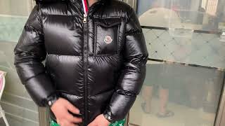 Real vs Fake Moncler Montbeliard Jacket [upl. by Anayrb]