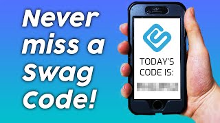 Get Swag Codes Sent Straight To Your Phone  Use This Swagbucks Hack [upl. by Eceerahs]