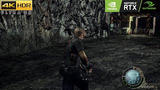 Resident Evil 4 HD Project 2022 ReShade RayTracing Full Gameplay 4K 60FPS [upl. by Pantheas]