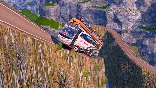 most dangerous in the world eps50 ETS2 ets2 extreme dangerousroad [upl. by Gowon610]