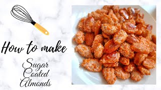 How to make sugar coated almonds [upl. by Funda940]