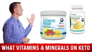 Key Vitamins amp Minerals on a Ketogenic Diet Plan – DrBerg [upl. by Mccullough]