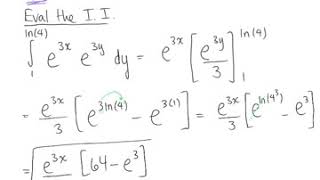 Iterated Integrals Example 3 [upl. by Hainahpez]