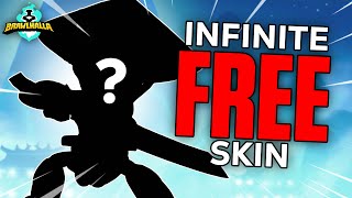 Brawlhalla Infinite FREE Skin Code  News [upl. by Oba907]