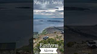 View of Mono Lake from 9000 overlook In Inyo Forest easternsierra overlanding outdoors [upl. by Derwin]