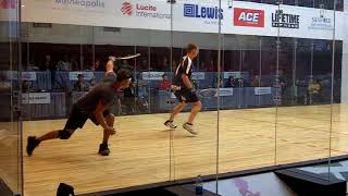 2010 US OPEN Racquetball Championships  Kane Waselenchuk vs Andy Hawthorne [upl. by Nnaeitak]