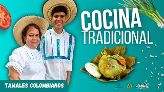 Receta de auténticos Tamales Colombianos  Cocina Tradicional con Metalcof [upl. by Suiravad]