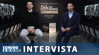 All or Nothing Juventus 2021 Intervista Esclusiva a Leonardo Bonucci e Giorgio Chiellini  HD [upl. by Anaid554]