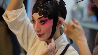 Peking Opera makeup timelapse 戏曲化妆完整版 [upl. by Darrell]