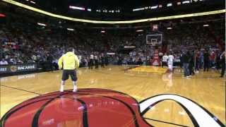 Which Fans Half Court shot was better [upl. by Troc]