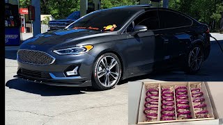 Vogtland Lowering Springs installed on a 2019 Fusion Titanium Plus mods checklist What you think [upl. by Kittie416]