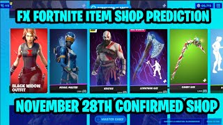 November 28th 2023 Fortnite Item Shop CONFIRMED  Fortnite Early Item Shop Prediction November 28th [upl. by Esdras]