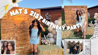 My SISTER IN LAWS 21st BIRTHDAY CELEBRATION  GRWM [upl. by Yahs165]