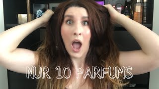 Nur 10 Parfums fürs Leben 250 Flakon Sammlung [upl. by Bronny]