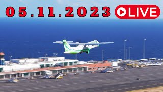 LIVE From Madeira Island Airport 05112023 [upl. by Nebuer]