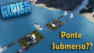 PONTE SUBMERSA  E A NOVA AREA INDUSTRIAL 16 Palms Cities Skylines [upl. by Lothario716]