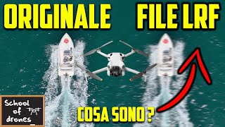 Cosa sono i FILE DJI LRF  e PERCHE’ devi TENERLI sul tuo drone  Vi spiego TUTTO in questo VIDEO [upl. by Enohsal308]