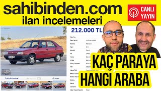 2CR Canlı  2 Kasım  İKİNCİ EL FİYATLARI NE DURUMDA  sahibinden sahibindencom [upl. by Eirised601]