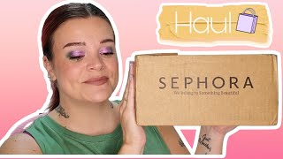 SEPHORA HAUL amp UNBOXING makeup [upl. by Naeruat436]