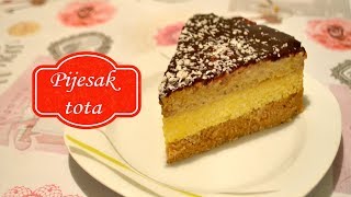 Pijesak torta  Vrlo ukusna bez pečenja [upl. by Bueschel74]