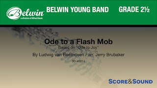 Ode to a Flash Mob arr Jerry Brubaker  Score amp Sound [upl. by Cranston390]