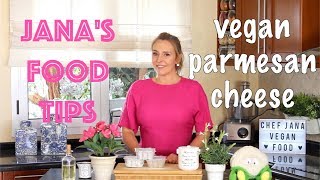 How to make vegan Parmesan Cheese Cashew parmesan cheese recipe [upl. by Kalman]