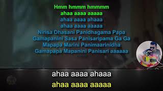 Mainakam kadalil karaoke with synced lyrics add [upl. by Datnow789]