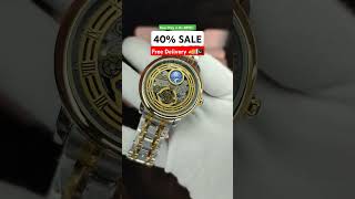 Premium Skeleton Automatic Watch  Denzo Watches 40 Sale is Live [upl. by Toddy]