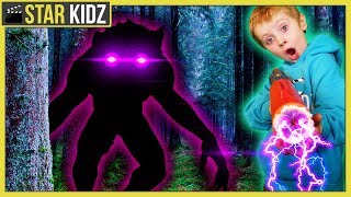 Backyard Creature Returns Sneak Attack Squad  Mystery Beast Nerf Battle [upl. by Philcox]