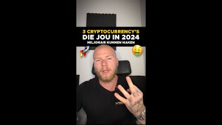 3 CRYPTOCURRENCY ALTCOINS DIE JOU MILJONAIR KUNNEN MAKEN IN 2024 [upl. by Etnecniv]