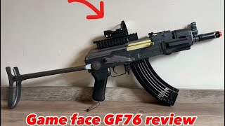 Game face GF76 airsoft rifle review is it worth buying [upl. by Ij]