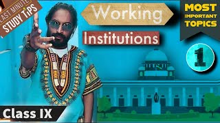 Working of institutions class 9 ep01  Legislative class 9 civics chapter 5working of institutions [upl. by Mcnair]