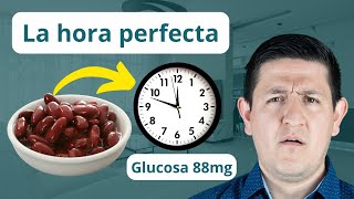 La mejor hora para comer y bajar la glucosa en ayuno [upl. by Dusty]