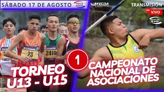 CAMPEONATO NACIONAL DE ASOCIACIONES  JORNADA 1 [upl. by Asehr127]