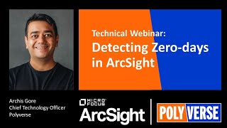 Technical Webinar Detecting Zerodays in ArcSight [upl. by Garfield]