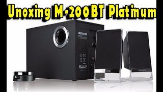 Microlab M200BT Platinum  Unboxing amp Review  Audio Sample  Best Speaker 2019 [upl. by Neraa]