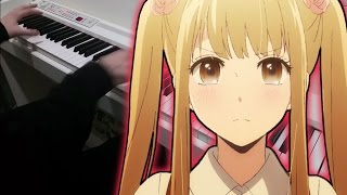 Kuzu no Honkai OP  Uso no Hibana  Piano Cover [upl. by Aikemehs]