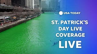 Watch St Patricks Day celebrations kick off around the nation [upl. by Suoivart]