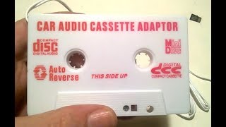 Car Cassette Aux Adapter MP3 [upl. by Britte665]