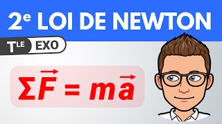 2e loi de Newton 💪 Terminale spécialité  Mécanique [upl. by Euqinommod811]