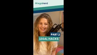 Sei offen für Neues Legalhacks Part 2 mit Saskia von Legal amp Social shorts [upl. by Upton]